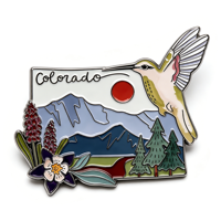 Fabricants de broches en Chine : conception personnalisée gratuite, créez votre propre logo, badges en émail métallique Oregon pour casquettes, chapeaux et sacs