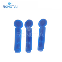 RONGTAI Vente en gros de lancette de sang stérile en acier inoxydable 23G Lancette de sang Dispositif de lancette de sang en Chine Comfort Twist Top Lancettes