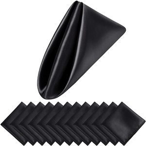 Polyester cao cấp Khăn Ăn tiệc bảng vuông khăn ăn nhà hàng vải đám cưới Khăn trải bàn ăn tối khăn ăn vải - Product Image 3