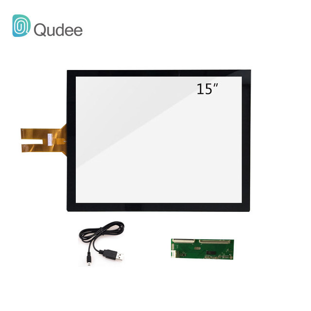 Qudee EETI 15 Inch USB Touch Foil Touchscreen Film Touch Screen Digitizer Kit