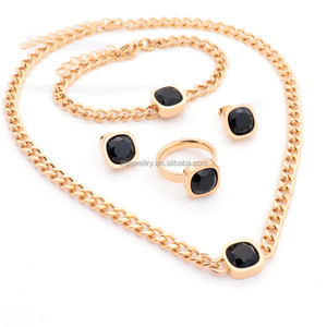 4 шт., женские свадебные украшения из нержавеющей стали - Product Image 6