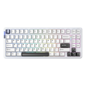 Venta al por mayor HI86 Inalámbrico RGB 75% Diseño Aluminio RGB Retroiluminado Mecánico Gaming Keyboard Hot Swap Tipo-C Teclado Recargable - Product Image 1