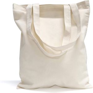 Bolsas de Compras de Lona Reutilizables con Impresión de Logotipo Personalizado, 12Oz 16Oz, OEM ODM, Promoción - Product Image 1