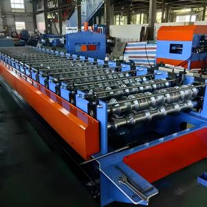 เครื่องขึ้นรูปม้วน HUAYING ความกว้างป้อนวัสดุ 1000 มม. ความหนา 0.3-0.7 มม. สำหรับแผ่นหลังคาโลหะ - Product Image 5