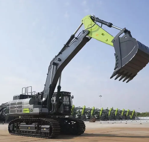 Excavatrice hydraulique sur chenilles lourde certifiée Zoomlion ZE730G 73 tonnes, moteur CUMMINS, pompe professionnelle neuve, prix compétitif - Product Image 2