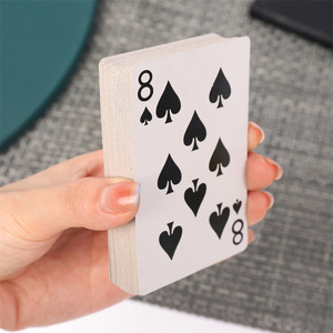 Playing Cards A1243 57x87mm Coated Paper Square Corners For Chess And Card Entertainment Wholesale - Product Image 4