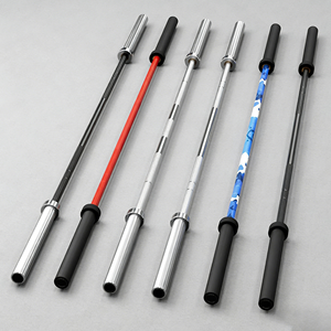 Barra de Pesas Recta de Acero de 1.2/1.8/1.5/2.2m con Rodamientos, para Gimnasio, con Logotipo Personalizado de TOPTONS Factory - Product Image 1