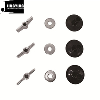 2023 Jingying Music Drum Set Parts,23PCS Set of Drum Kit Accessories Cymbal Sleeves+Wing Nuts+Felt Washers+Drum Key Wrench