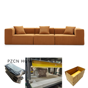 Sofá de Compresión de <span class=keywords><strong>Aire</strong></span> PZCN HOME Sin Marco, Juego de 3 Plazas <span class=keywords><strong>Comprimido</strong></span> al Vacío - Product Image 4