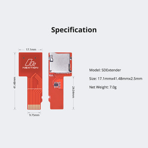 Adaptateur d'extension de carte Micro SD NEXTION, prend en charge la lecture et l'écriture de données sur carte Micro SD FAT32, compatible avec l'écran HMI Nextion L115 - Product Image 5