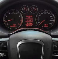 Pegatina decorativa especial de fibra de carbono para el interior del salpicadero de Audi A38P (2003-2012) S38P (2006-2012) RS38PA (2011-2012)