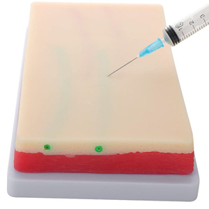 Venipuncture IV Practice Pad avec 4 veines intégrées pour l'entraînement à l'injection de Nusrsing - Product Image 1