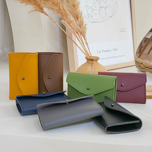 Suministro directo de fábrica de portapasaportes multiusos, fundas minimalistas para pasaportes de estilo japonés y coreano, portapasaportes novedosos - Product Image 1