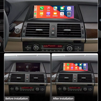 Écran tactile 8,8 pouces au prix d'usine pour BMW X5 E70 X6 E71 E72 CCC CIC, CarPlay sans fil, Android Auto, lecteur multimédia de voiture, BT
