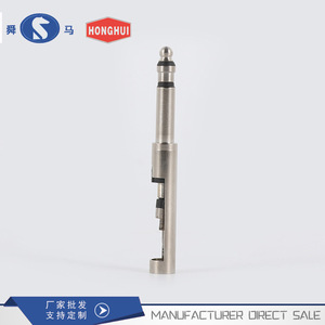 HONGHUI Phone Connector 6 Mm Aluminum 2 Pins Panel Mount Small Audio Plug For <b>Headphone</b> <b>Speaker</b> - Product Image 4