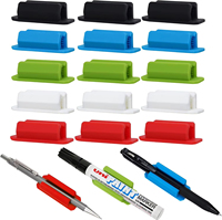 10pc porte-stylo adhésif pour bureau toute Surface porte-crayon porte-marqueur fournitures d'enseignant pour salle de classe bureau accessoires de bureau