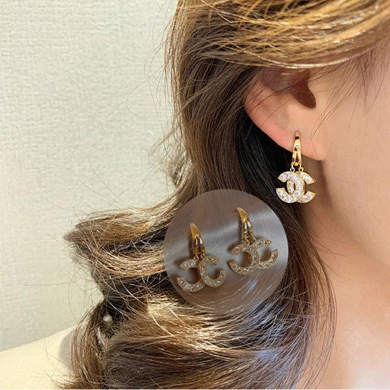 Chanel Jewelry Chanel Alphabet Earrings Small Chanel Wedding