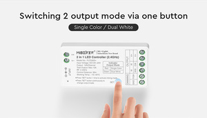 Miboxer Đèn Dải LED Bộ Điều Khiển 2 Trong 1 Tương Thích Với Một Màu, Đèn Dải LED CCT, Điều Khiển Ứng Dụng Điện Thoại Thông Minh Qua Cổng - Product Image 5