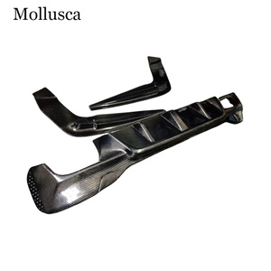 Difusor Trasero de Fibra de Carbono Estilo 3D para BMW Serie 5 G30 G38, 2017-2020 - Product Image 3