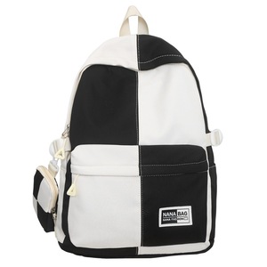 NANA BAG Color Blocking <b>Backpack</b> 15 Inches <b>School</b> Education For Girls Students - Product Image 5