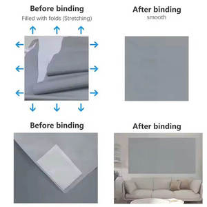 Pantallas de Proyección de Tela Gris Claro, Portátiles y Plegables de 60-130 Pulgadas 16:9, Reflectantes ALR para Cine en Casa, Películas al Aire Libre Durante el Día - Product Image 6