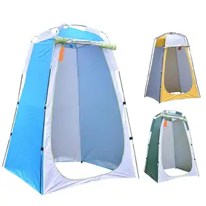 Lightweight Portable Pop Up Awning Folding outdoor camping shower toilet tent shower Changing room good quality