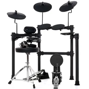 Drums Percussie Professionele Jazz Midi Practicepad Digitale Muziek Pedaal Elektronische Drum Set
