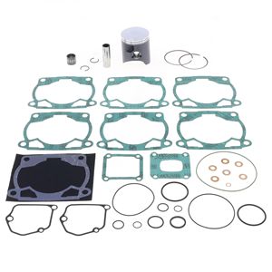 Top <b>End</b> Piston Kit: Cast 2-Stroke Piston 66,34 mm + Top <b>End</b> Gasket Kit - Product Image 1