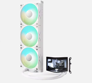 Refroidisseur d'eau Panorama Se 360 ARGBCPU, kit de refroidissement d'eau pour PC avec système de refroidissement par eau, ventilateur de refroidissement pour ordinateur - Product Image 2