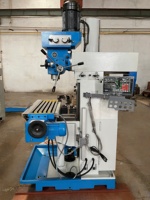 Machine de fraisage et de perçage verticale FineTech ZX7550CW MT4, service moyen, coupe de métaux, 220V, garantie 1 an pour les ateliers de réparation/outils