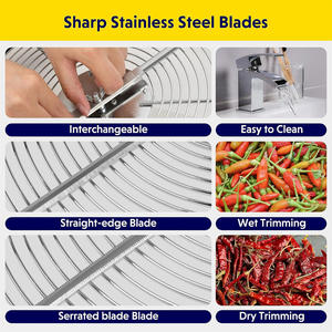 हाइड्रोपोनिक संयंत्र के लिए बुद लीफ बाउल ट्रिमर 16 इंच मुड़ स्पिन कटौती - Product Image 4