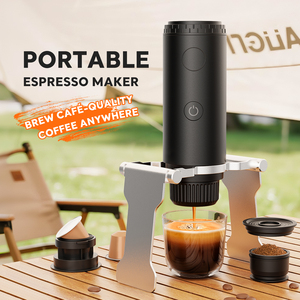 Cafetera Espresso Automática para Viajes y Exteriores, 19 Bares, Crema Rica - Product Image 2