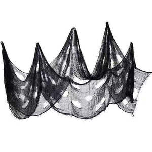 2022 Halloween décorations de fête intérieures et extérieures tapisserie de gaze de soie géante de haute qualité conception effrayante et effrayante - Product Image 1