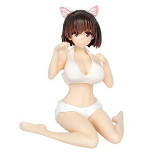 10CM gato japonés chica cómo criar a una <span class=keywords><strong>novia</strong></span> aburrida Megumi Kato Sexy Bikini chica figura colección modelo muñeca de juguete - Product Image 5