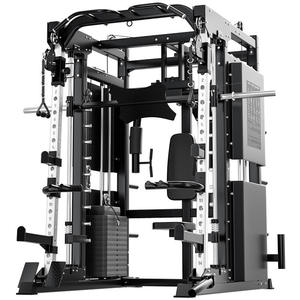 Machine Smith multifonction de qualité commerciale pour <span class=keywords><strong>station</strong></span> de musculation, appareil d'entraînement de force complet pour l'intérieur - Product Image 1