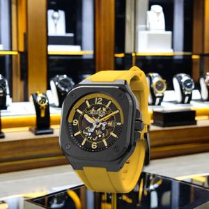 Reloj Mecánico Automático Personalizado OEM para Hombre, Diseño Esqueleto, Acero Inoxidable, Resistente al Agua 50M, de Lujo - Product Image 2