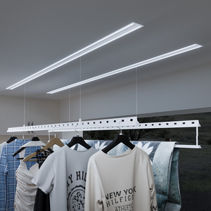 Séchoir à linge électrique intelligent et automatique pour balcon <span class=keywords><strong>de</strong></span> Hong Kong, avec éclairage, 1,8 mètre <span class=keywords><strong>de</strong></span> long, 220V/110V - Product Image 1