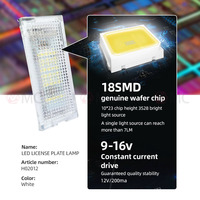 Éclairage de plaque d'immatriculation LED pour BMW série 3 E46 Sedan Touring 1998-2005
