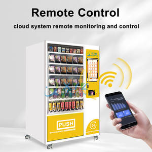 Máquina Expendedora Combinada de Bebidas y Snacks, Vasos Desechables, Función de Fideos Instantáneos, Pantalla Táctil, SDK Habilitado, Dispensador de Agua Caliente - Product Image 3