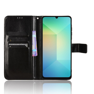 Para <span class=keywords><strong>Samsung</strong></span> <span class=keywords><strong>Galaxy</strong></span> A06 Wallet Case, Black PU Leather Folio Flip Cover Card Cash Slots Stand Phone Case para <span class=keywords><strong>Samsung</strong></span> <span class=keywords><strong>Galaxy</strong></span> A06 - Product Image 3