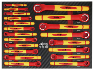 AE-7E Coffret à outils professionnel à 7 tiroirs, <span class=keywords><strong>chariot</strong></span> à outils, armoire à outils, ensemble d'outils isolés VDE AEROFORCE - Product Image 4