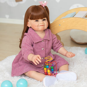 <span class=keywords><strong>Poupée</strong></span> Reborn pour enfant en bas âge, taille énorme de 68 CM, déjà peinte, Reborn Doll <span class=keywords><strong>Raya</strong></span> Smile Baby 3D Skin, veines visibles, <span class=keywords><strong>poupée</strong></span> d'art à collectionner - Product Image 5