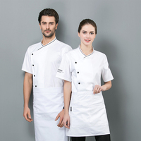 Uniforme de chef de cuisine de haute qualité avec logo, service personnalisé, uniformes de restaurant modernes