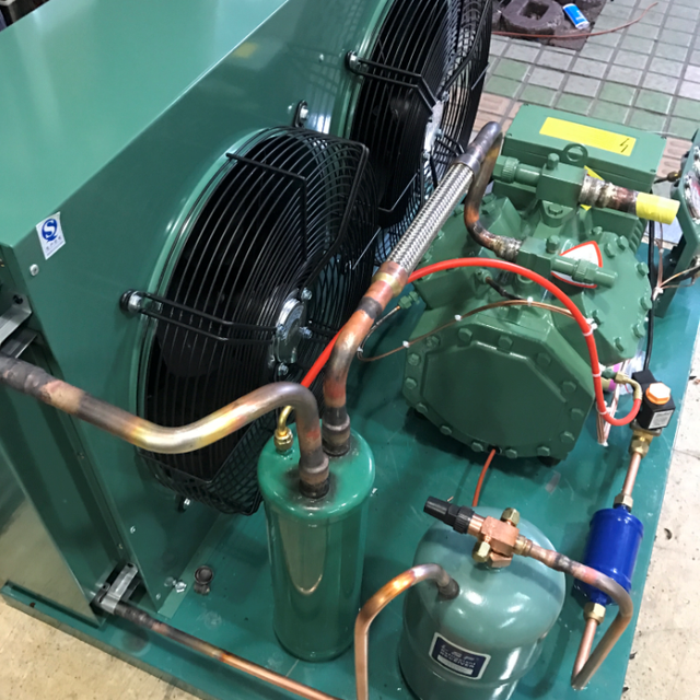 R404a Hermetic Compressor 2 hp Refrigeration Condensing Units for Supermarket Showcase Display Copeland R410A Engine Pump Gear