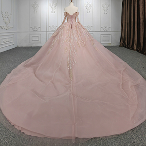 9952 Nouvelle robe de soirée formelle sexy à manches longues et col en V pour femmes, robe de bal de luxe personnalisée - Product Image 3