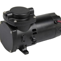 Pompe à vide électrique mini à diaphragme sans balais, sans huile, à tête unique, 12V/24V/220V, débit 35L/min, basse pression, 100W, pompe à air pour voiture, OEM