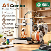 Printer 3D Bamboo A1/A1C Versi EU/UK Global Unlocked Langsung dari Pabrik Harga Terbaik Dukungan Pesanan Grosir