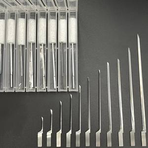 Cuchilla Vibratoria Industrial HWR para Cortar Materiales de Embalaje, Espuma <span class=keywords><strong>EPE</strong></span> Gruesa, Espuma EVA Gruesa, Esponja de Alta Velocidad, Dureza HRA 92 - Product Image 1