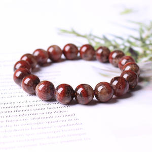 ลูกปัดหินธรรมชาติทรงกลม สีแดง ออราไลต์ <span class=keywords><strong>23</strong></span> คริสตัล คอร์นูโคเปีย <span class=keywords><strong>23</strong></span> ชนิด คริสตัลแร่ธาตุบำบัด สร้อยข้อมือเสริมเสน่ห์ - Product Image 2