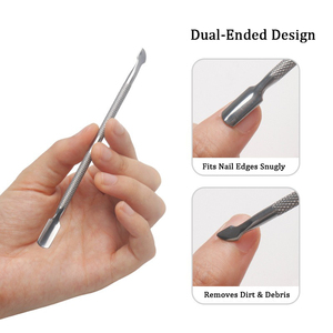 Pince à cuticules Jany personnalisée avec logo, lame inclinée en acier inoxydable, manche long en titane coloré, vente en gros - Product Image 4